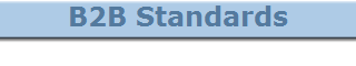 B2B Standards