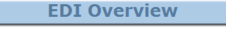EDI Overview