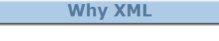 Why XML